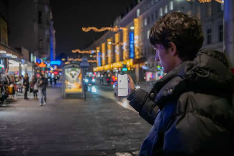 Kunden  nutzt die taxi40100 App