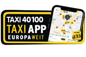 Banner der Taxi40100 App