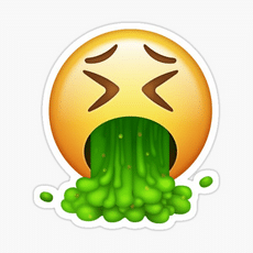 Emoji Übelkeit bzw. Spucken