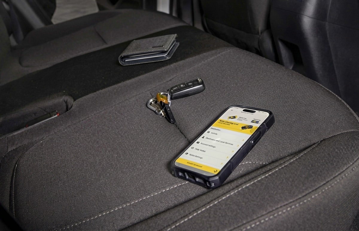 Verlorene Gegenstände im Taxi