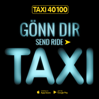 Send ride Taxi im Google und Apple Store