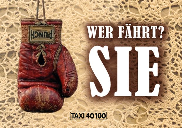 Wer Fährt Sie Sticker von Taxi40100